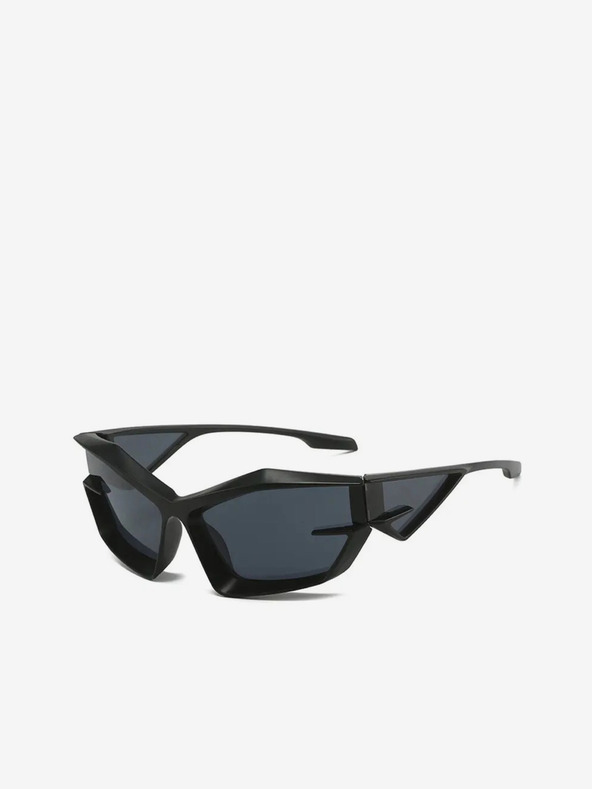 VEYREY VeyRey Unisex futuristična sončna očala Calictor črna univerzalna