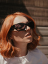 VEYREY VeyRey Unisex futuristična sončna očala Calictor črna univerzalna