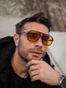 VEYREY VeryRey Sončna očala Ghost Pilot Orange