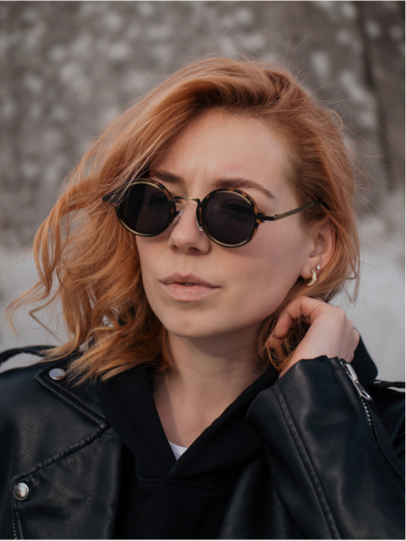 VEYREY VeyRey Polarizirana sončna očala Lenonky Stallion