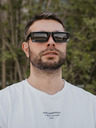 VEYREY VeyRey Unisex sončna očala Steampunk Yiphon Black Universal