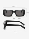 VEYREY VeyRey Unisex sončna očala Steampunk Yiphon Black Universal