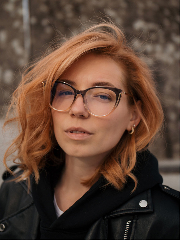 VEYREY Črna in zlata ženska sončna očala VeyRey Buster, ki blokirajo modro svetlobo