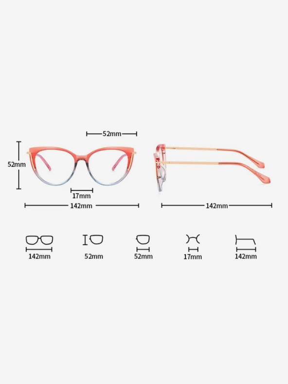 VEYREY Črna in zlata ženska sončna očala VeyRey Buster, ki blokirajo modro svetlobo