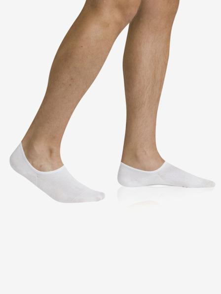 Bellinda Bellinda BAMBUS SNEAKER SOCKS bele unisex hlačne nogavice