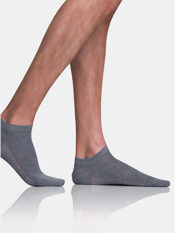 Bellinda Sive moške nogavice Bellinda BAMBUS AIR IN-SHOE SOCKS