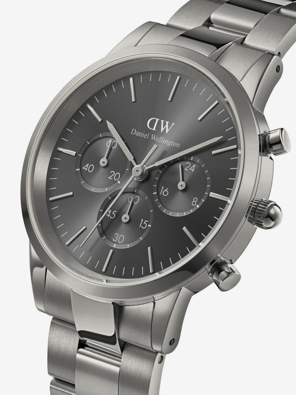 Daniel Wellington Siva moška ura Daniel Wellington Iconic