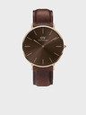 Daniel Wellington Temno rjava moška ura Daniel Wellington Classic