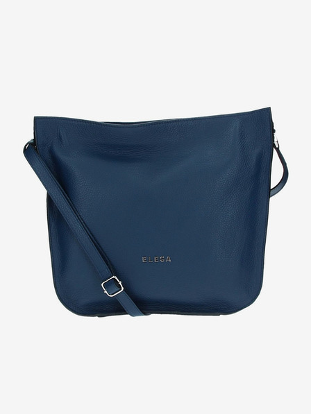 Elega Temno modra ženska usnjena torbica ELEGA Hobie