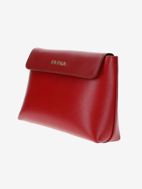 Elega Rdeča ženska usnjena torbica ELEGA Anie