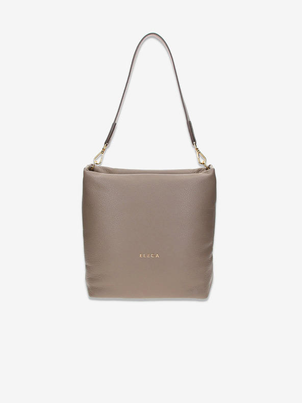 Elega Bež Ženska usnjena torbica Elega Fluffy