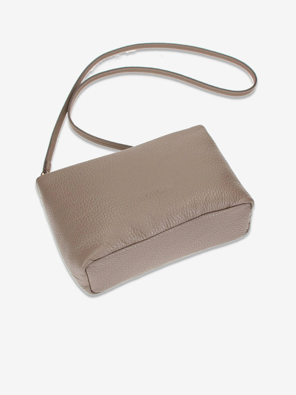 Elega Bež Ženska usnjena torbica Elega Fluffy