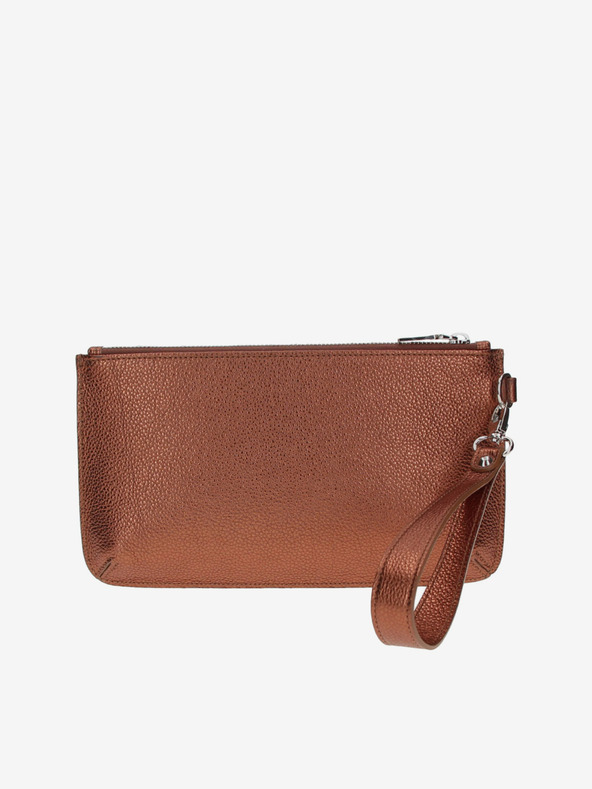 Elega Rjava ženska usnjena torbica ELEGA Snap