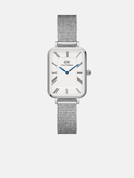 Daniel Wellington Daniel Wellington mrežasta ura Quadro Sterling silver ženska ura