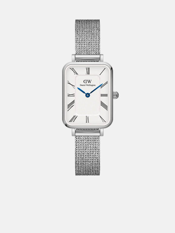 Daniel Wellington Daniel Wellington mrežasta ura Quadro Sterling silver ženska ura