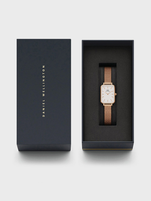 Daniel Wellington Ženska ura Daniel Wellington Quadro iz rožnatega zlata