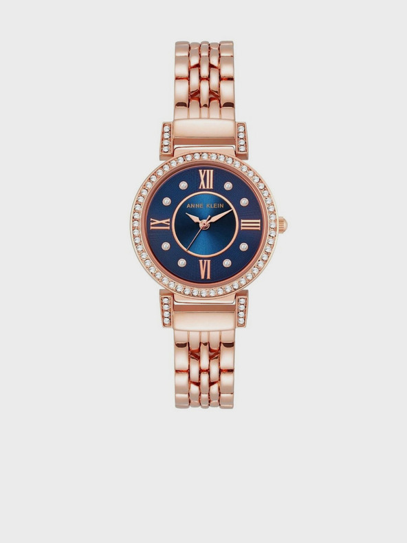 Anne Klein Anne Klein ženska ura iz rožnatega zlata