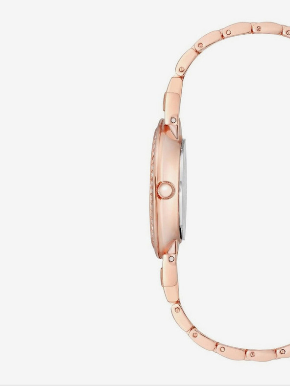 Anne Klein Anne Klein ženska ura iz rožnatega zlata