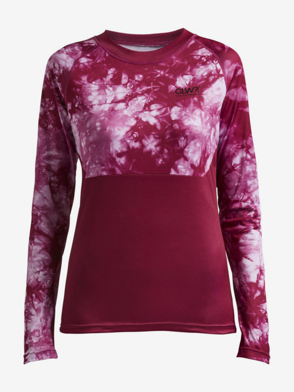 Tenson ženska funkcionalna majica z dolgimi rokavi COLOURWEAR Shelter LS Jersey W roza batik