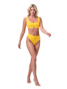 Nebbia Športni bikini Miami - braletka 554 M,rumena