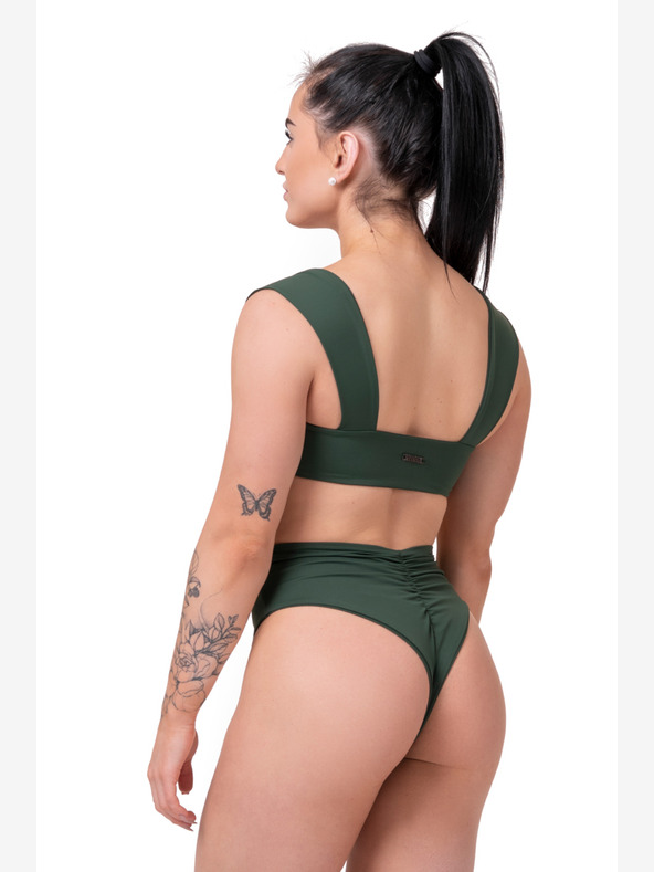 Nebbia Retro zgornji del bikinija Miami 553 S, rumen