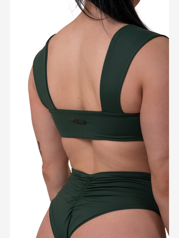 Nebbia Retro zgornji del bikinija Miami 553 S, rumen