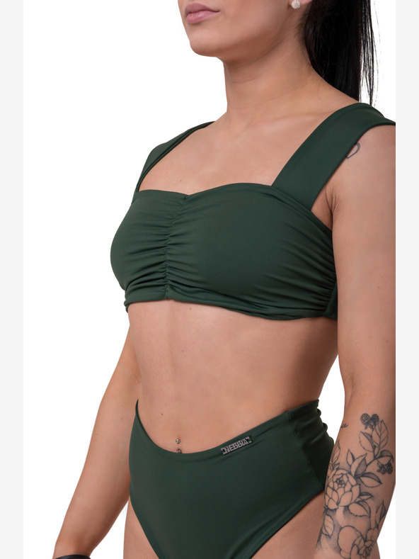 Nebbia Retro zgornji del bikinija Miami 553 S, rumen