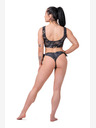 Nebbia Bikini Active Black - modrček 554 S,vulkanska črna