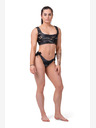 Nebbia Bikini Active Black - modrček 554 S,vulkanska črna
