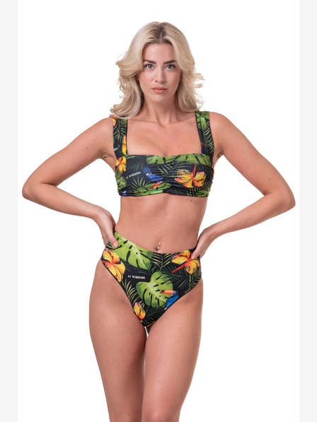 Nebbia Bikini High-energy - zgornji del 553 S,džungelsko zelena
