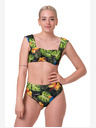 Nebbia Bikini High-energy - zgornji del 553 S,džungelsko zelena
