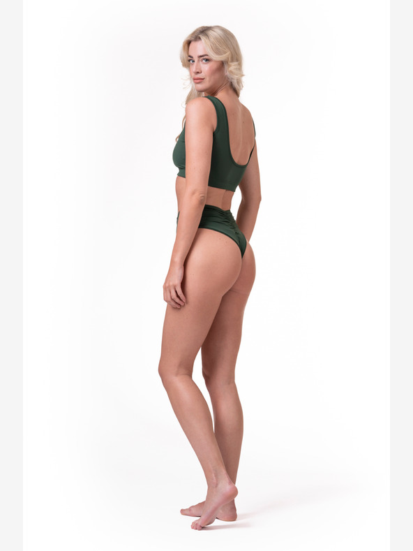 Nebbia Športni bikini Miami - braletka 554 S,temno zelena