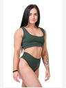 Nebbia Športni bikini Miami - braletka 554 S,temno zelena