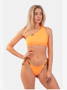 Nebbia Oranžni zgornji del bikinija z enimi rameni 449