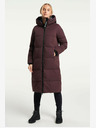 Tenson Ženska zimska jakna za življenjski slog TENSON Shanna Down Coat W bordo