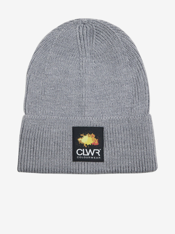 Tenson unisex COLOURWEAR Badge Beanie velika siva