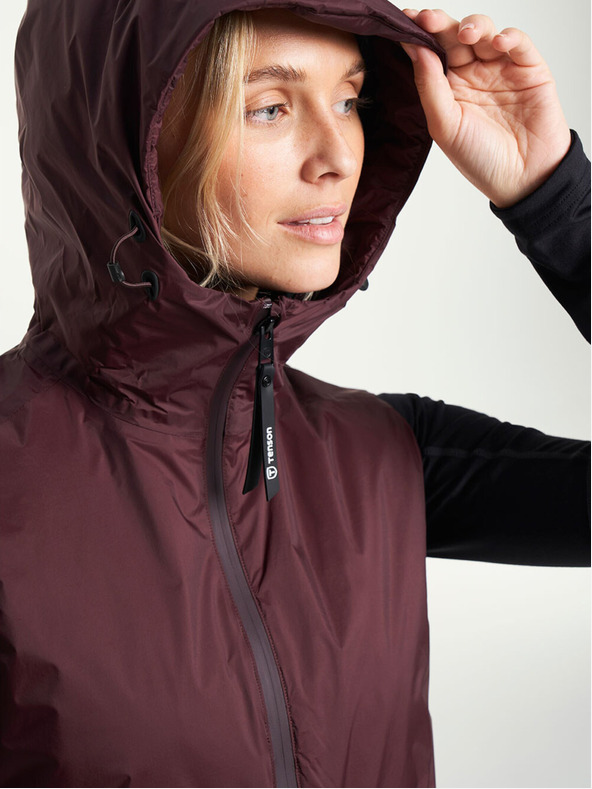 Tenson TENSON Ženski jopič za življenjski slog Transition Vest W bordo