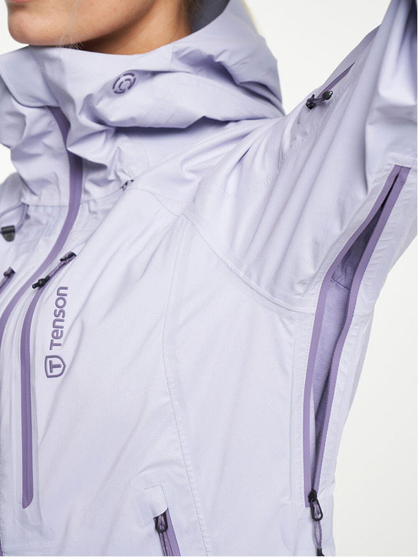Tenson ženska jakna za na prostem TENSON TXlite Skagway Shell Jacket W svetlo vijolična