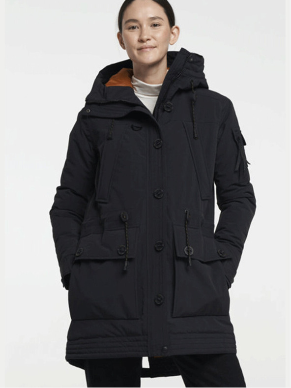 Tenson Ženska zimska parka za življenjski slog TENSON Himalaya Limited W črna