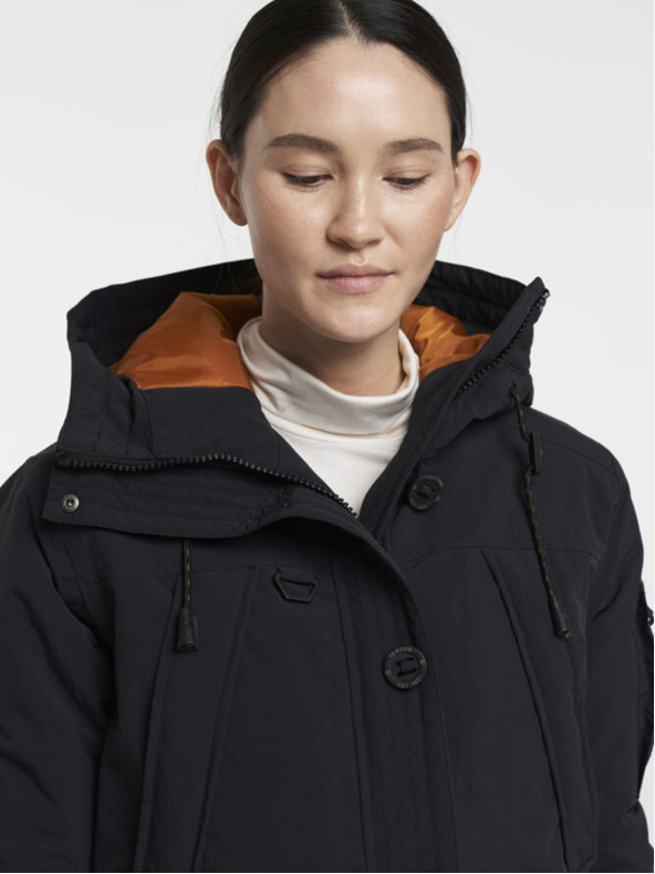 Tenson Ženska zimska parka za življenjski slog TENSON Himalaya Limited W črna