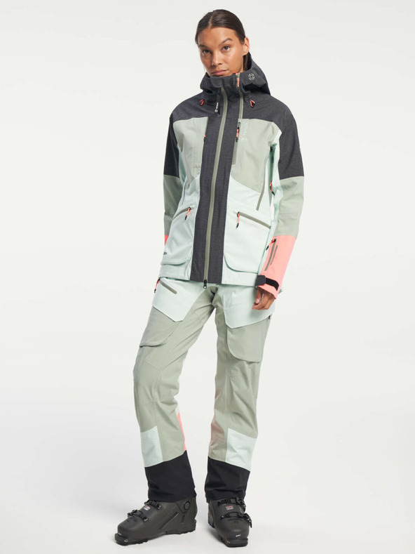 Tenson Ženska športna jakna TENSON Touring Shell Jacket W svetlo zelena