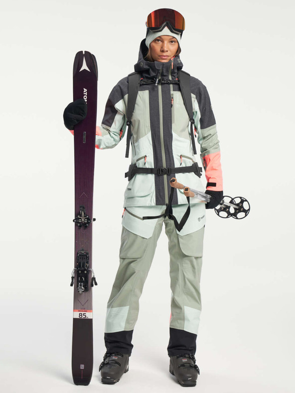 Tenson Ženska športna jakna TENSON Touring Shell Jacket W svetlo zelena