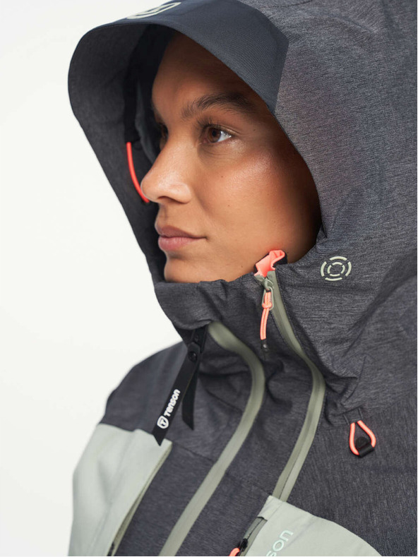 Tenson Ženska športna jakna TENSON Touring Shell Jacket W svetlo zelena