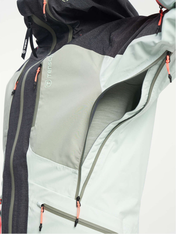 Tenson Ženska športna jakna TENSON Touring Shell Jacket W svetlo zelena