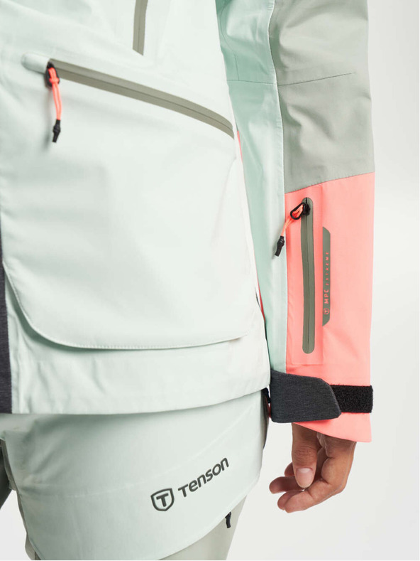 Tenson Ženska športna jakna TENSON Touring Shell Jacket W svetlo zelena