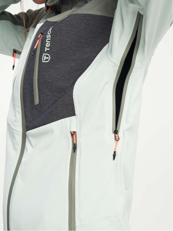 Tenson Ženska jakna TENSON Touring Softshell Jacket W svetlo zelena