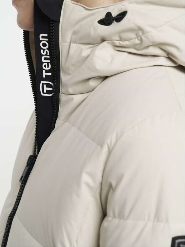 Tenson Ženski zimski plašč za življenjski slog TENSON Shanna Down Coat W beige