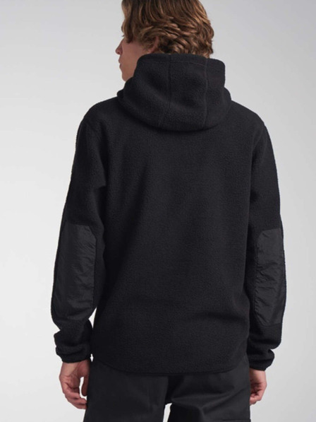Tenson moška jopa s kapuco iz flisa COLOURWEAR Teddy 2.0 M črna