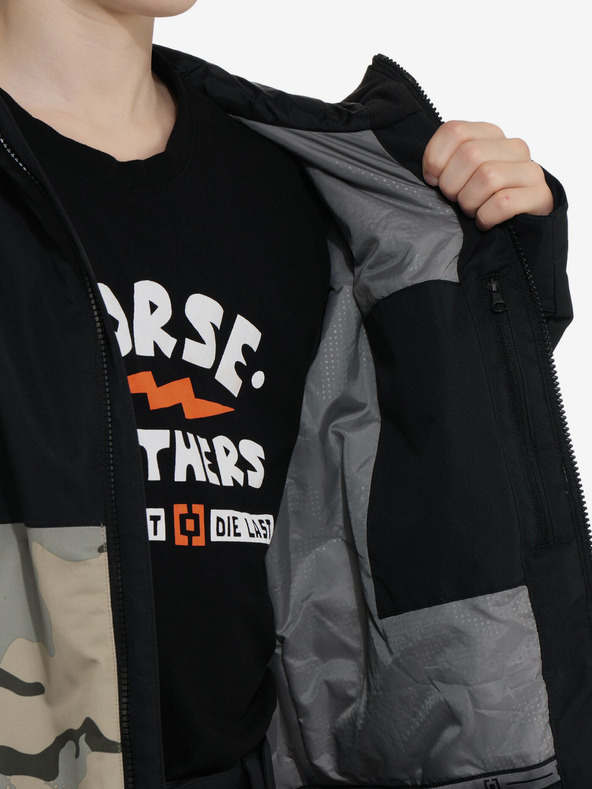 Horsefeathers Otroška jakna Damien Horsefeathers - črna