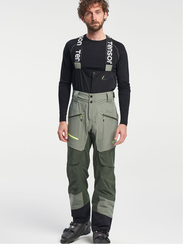 Tenson Moške hlače TENSON Touring Shell Pant M temno zelena